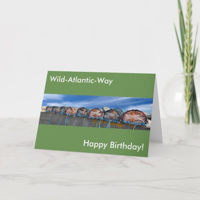 Irish image for Birthday greeting card (Front)