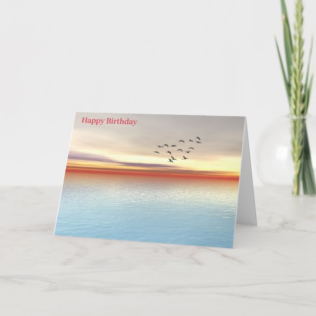 Irish image for Birthday greeting card (Front)