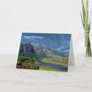 Irish image for Birthday greeting card