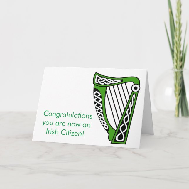Irish image for Greeting card (Front)