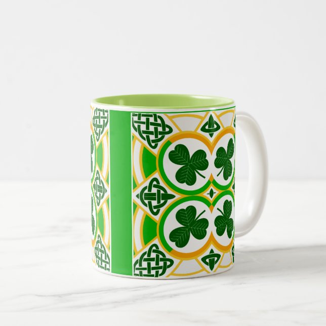 Irish image for Two-Tone Mug (Front Right)