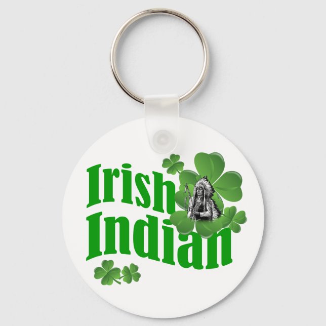 Irish indian keychain (Front)
