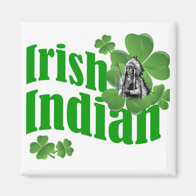 Irish indian magnet (Front)