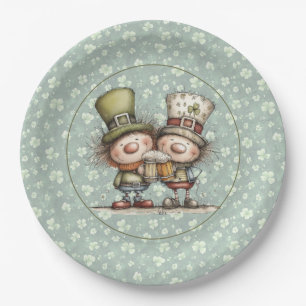 Irish‑Inspired St. Patrick’s Day Envelope Seal Paper Plate