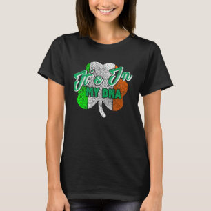 Irish Ireland Heritage DNA Pride Flag St Patricks T-Shirt