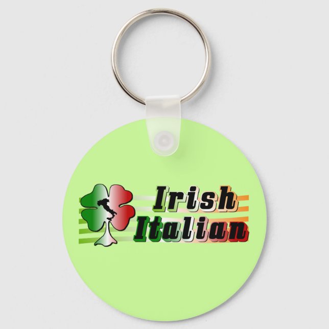 Irish Italian Keychain (Front)