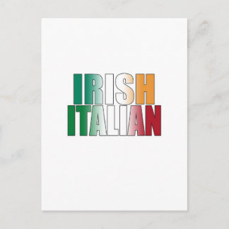 Irish Italian Postcard