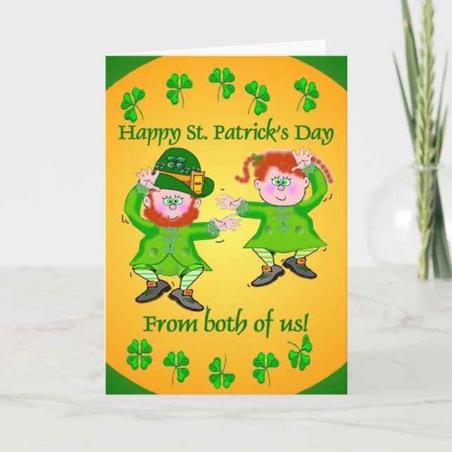 Irish Jig Greeting Cards (Front)