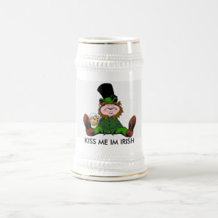 irish, KISS ME IM IRISH Beer Stein