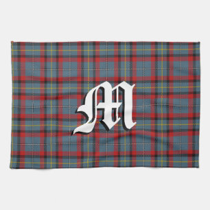 Irish Kitchen Clan MacNamara Tartan Plaid Towel