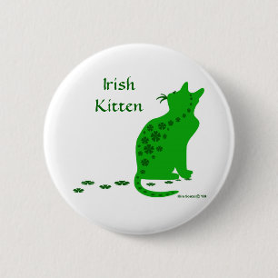 Irish Kitten-Button 2 Inch Round Button