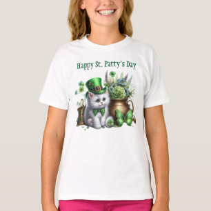 Irish Kitten For St. Patrick's Day T-Shirt