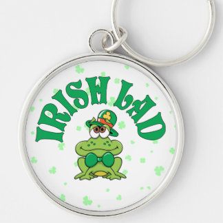 Irish Lad Frog Keychain