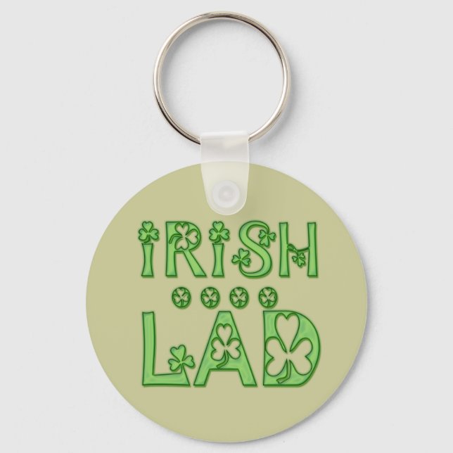 Irish Lad Keychain (Front)