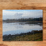 Irish Landscape Jigsaw Puzzle<br><div class="desc">This jigsaw is printed with a peaceful scene of an Irish landscape. 
However it is customizable and you can upload your own photo to make this a personal gift or keepsake.</div>