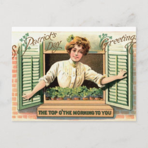 Irish Lass Postcard
