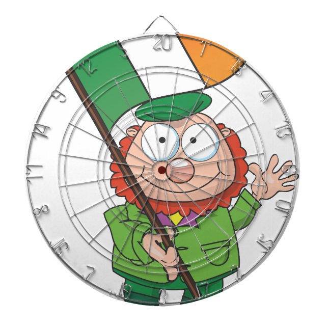 Irish Leprechaun Dartboard (Front)