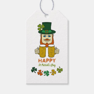 Irish Leprechaun, St Patrick's Day Gift Tags