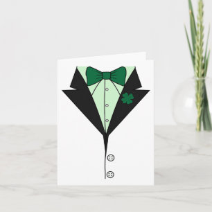 Irish Leprechaun Suit Easy Lazy Cosplay Halloween  Card