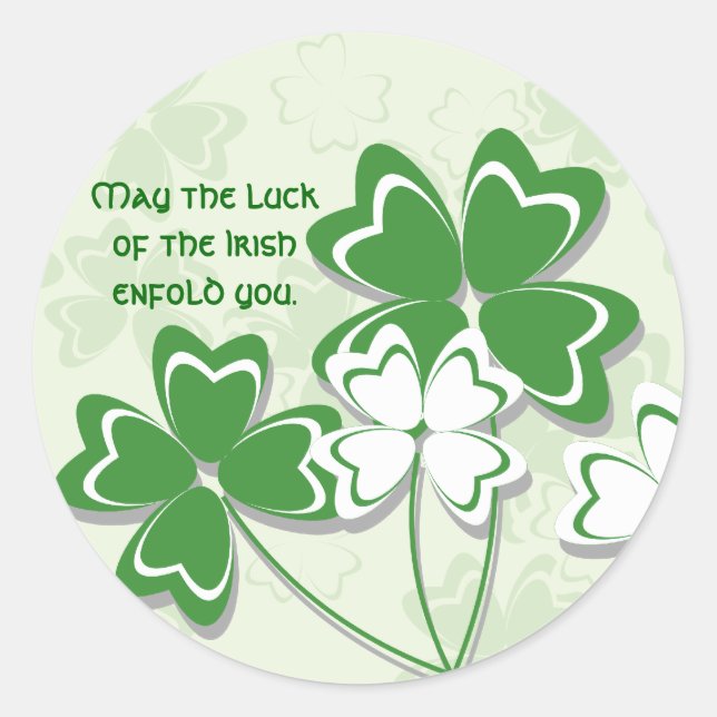 Irish Luck Sticker (Front)