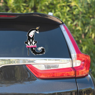 Irish Marked Borzoi Die Cut Vinyl Sticker