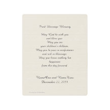 Irish Marriage Blessing Personalized Name Romantic