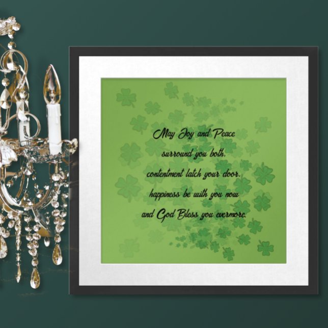Irish Marriage Blessing - Poster (Creator Uploaded)