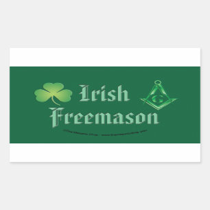 Irish Mason Sticker