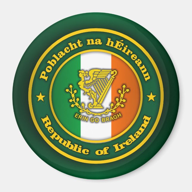 Irish Medallion 2 Magnet (Front)