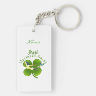 Irish Mermaid Saint Thunder_Cove Keychain