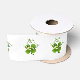 Irish Mermaid Saint Thunder_Cove Satin Ribbon