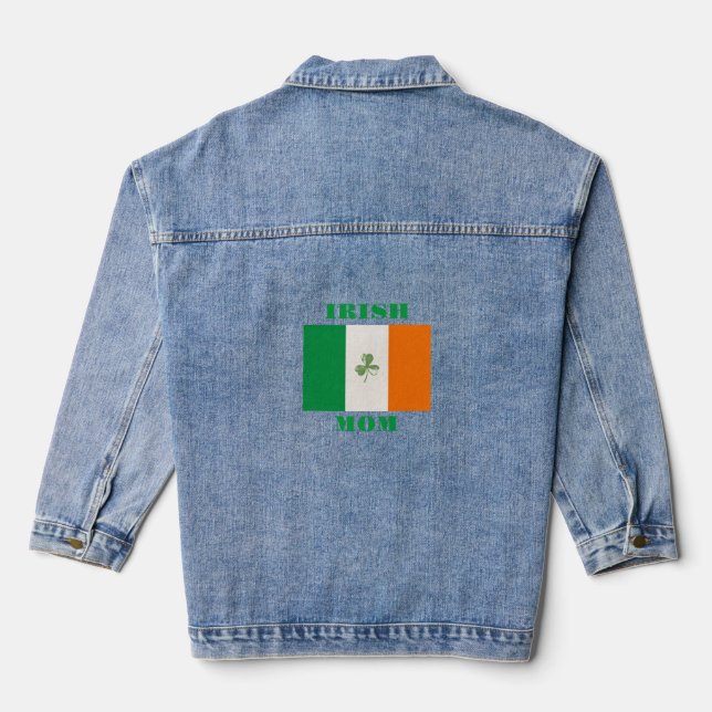 Irish Mom Denim Jacket (Back)
