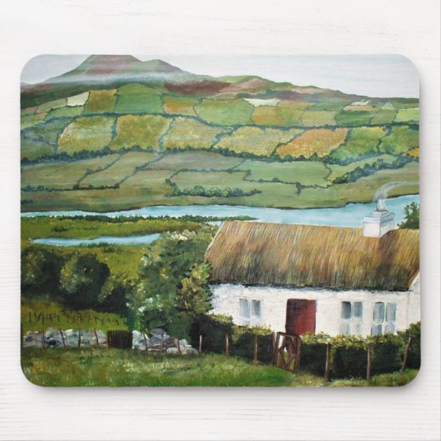 Irish Mouse Pad Ireland Landscape Mousepad (Front)