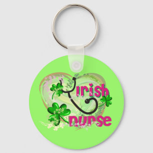 Irish Nurse Key Chain