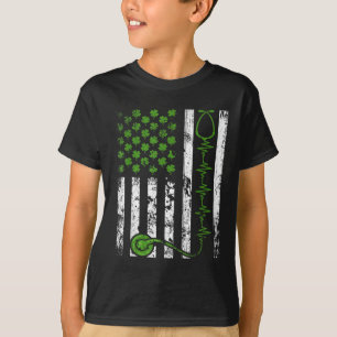 Irish Nurse St Patrick's Day Nurse Irish American T-Shirt