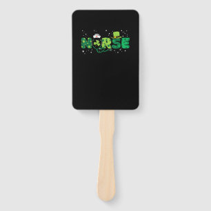 Irish Nurse Stethoscope Scrub St Patricks Day Nurs Hand Fan