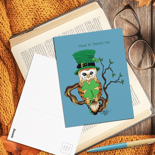 Irish Owl Postcard (Creator Uploaded)