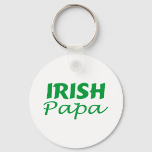 Irish Papa Keychain