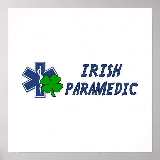 Irish Paramedic Poster (Front)
