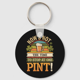 Irish Patty's Green St Paddy Funny Saint Patricks Keychain