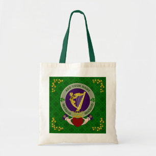 Irish Personalized Claddagh Tote Bag
