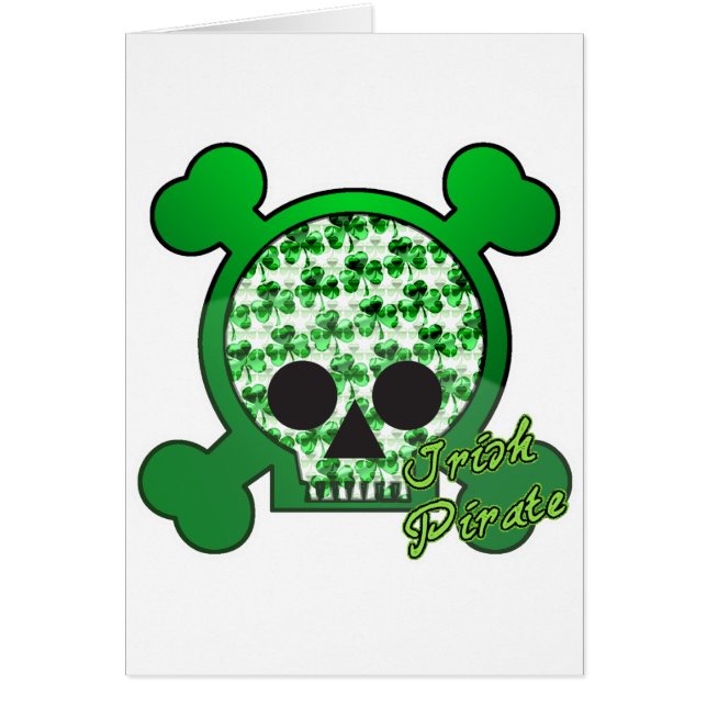 irish pirate skully skull (Front)
