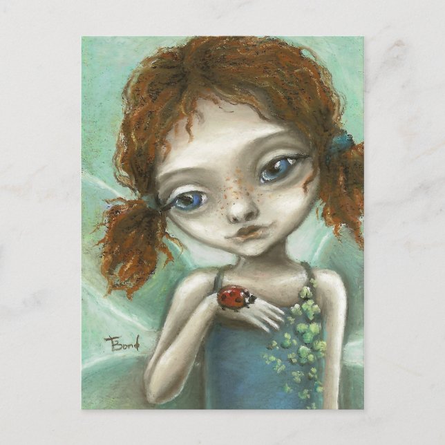 Irish Pixie Postcard (Front)