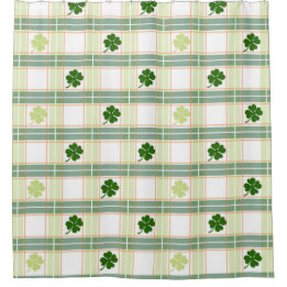 Irish Plaid Shamrock
