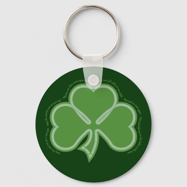 Irish Prayer Keychain (Front)