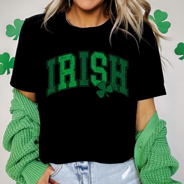 Irish Pride Retro St Patrick's Day  T-Shirt (Irish Pride Retro St Patrick's Day T-Shirt)