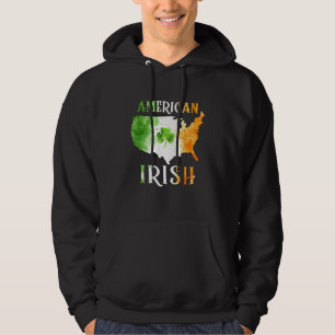 Irish Pride St Patrick S Day Irish Roots American Hoodie