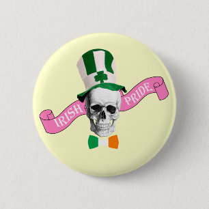 Irish pride St Patrick's day 2 Inch Round Button