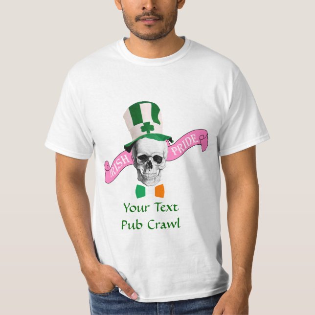 Irish pride  St Patrick's day T-Shirt (Front)