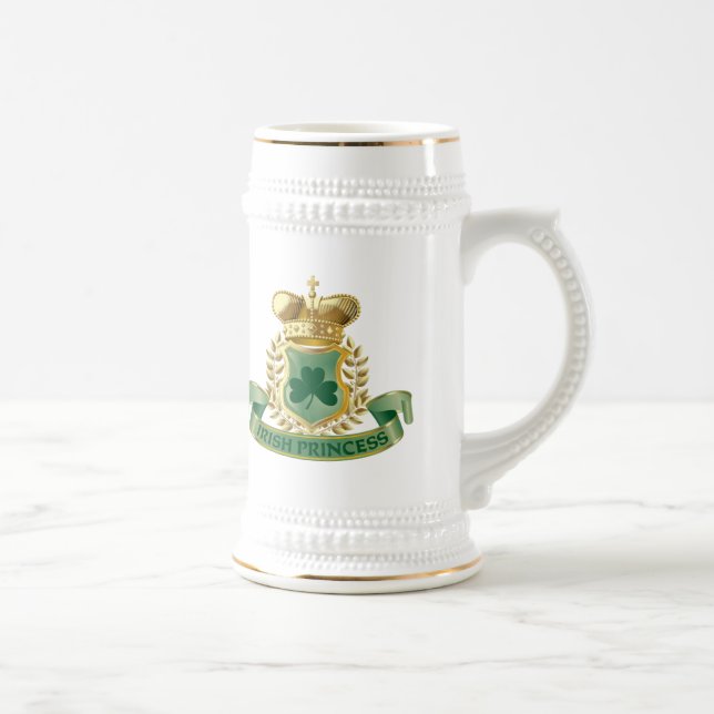 Irish Princess Beer Stein (Right)